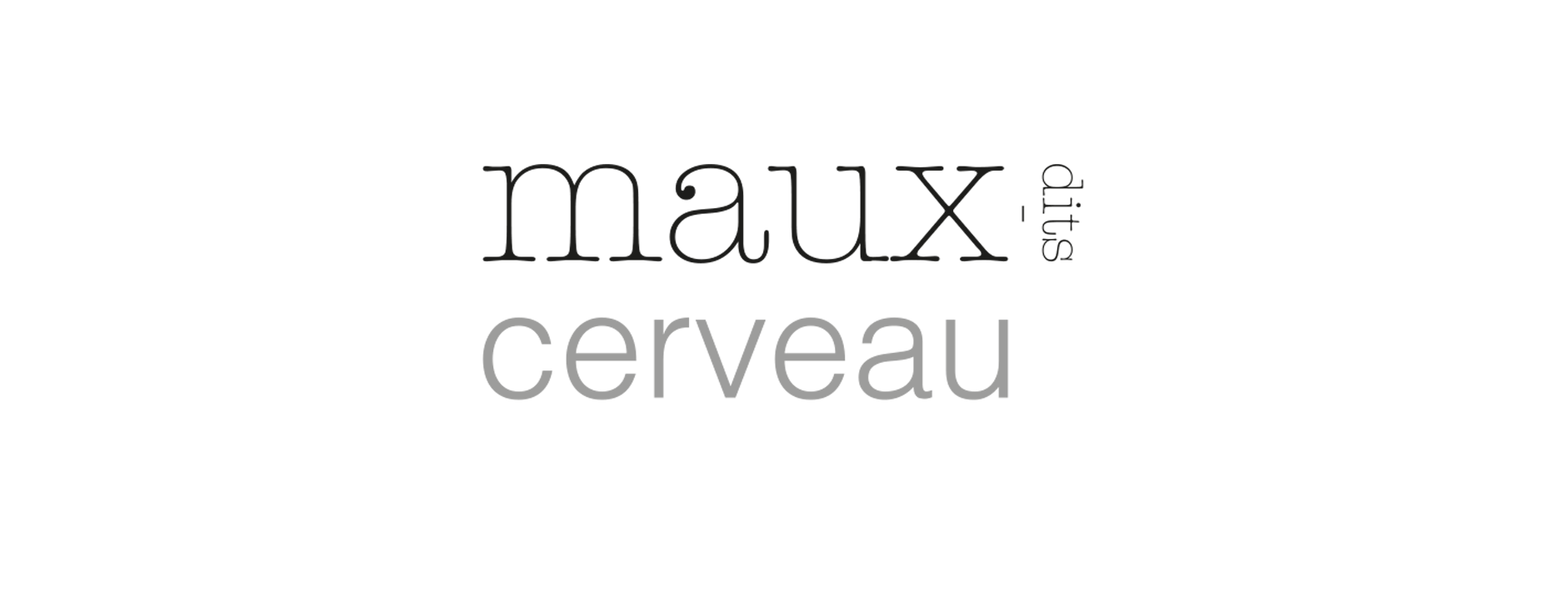 logo Maux-dits Cerveau